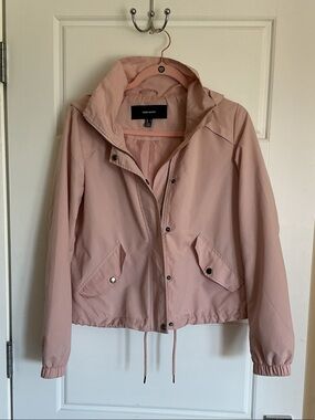 Vero Moda Light Pink Utility Hooded Jacket